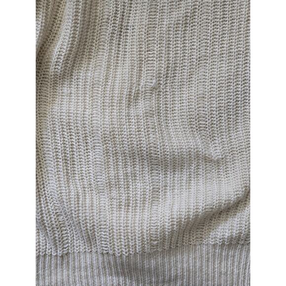 Vintage Cacharel V Neck Button Front Chunky Knit Sweater Women's XL - Picture 10 of 10